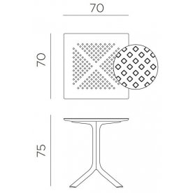 Пластиковый стол ClipX