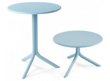 Стол пластиковый обеденный Spritz + Spritz Mini голубой