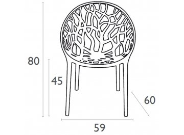 Пластиковый стул 234/052-0340