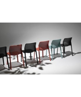 Стул пластиковый Bit коралловый