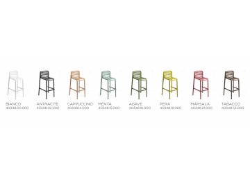 Стул полубарный Doga Stool