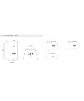 Стул полубарный Marcel Bar 75