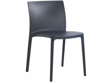 Стул пластиковый Evo-S антрацит