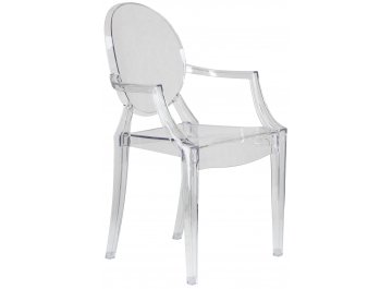 Пластиковый стул 801-LMZL Louis Ghost