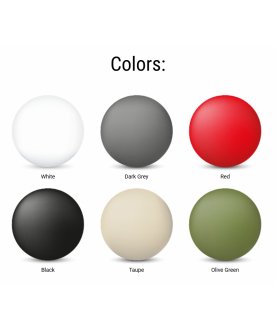 Стул пластиковый Monna красный