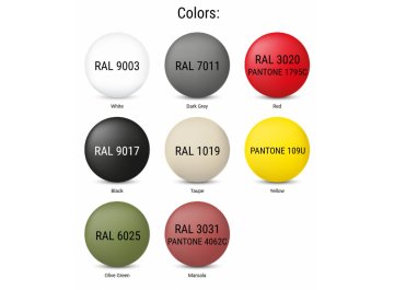 Стул пластиковый Snow темно-серый / темно-серый