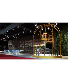 Стул пластиковый Trill Bistrot антрацит