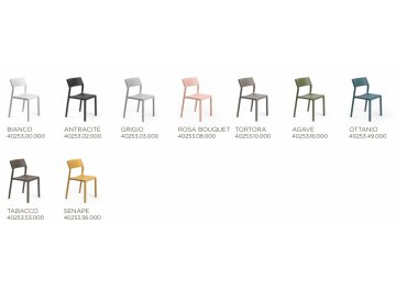 Стул пластиковый Trill Bistrot