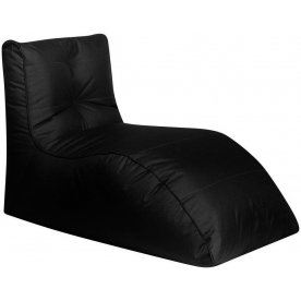 Шезлонг черный