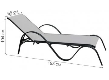 Шезлонг-лежак Бирма 2 MC-2051B