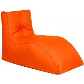 Шезлонг оранжевый