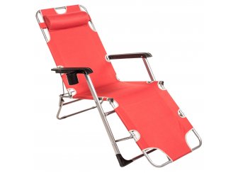 Шезлонг раскладной Прима