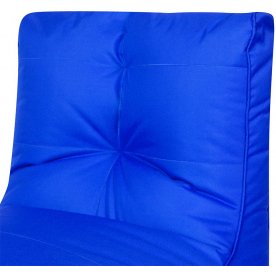 Шезлонг синий