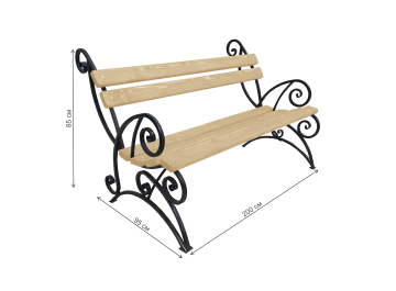 Скамейка Арбат