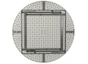 Стол 116х74 круглый