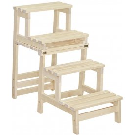 Деревянный стул-стремянка Массив