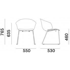 Пластиковое кресло Grace