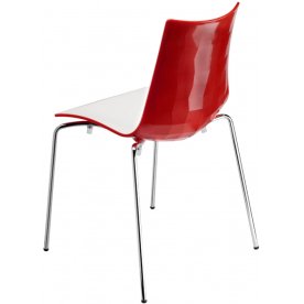 Пластиковый стул Zebra Bicolore 4 legs