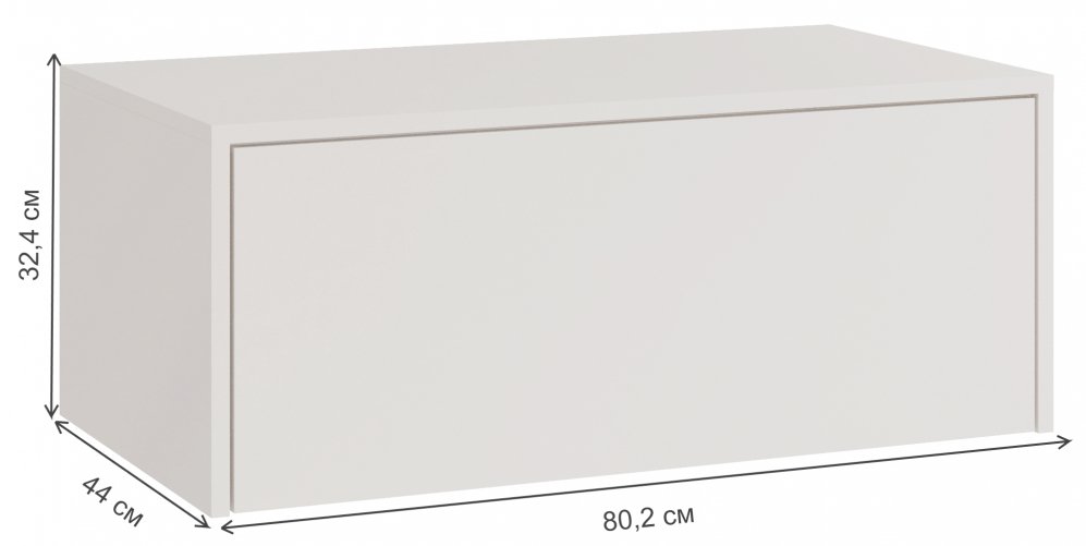 Навесной шкаф Роут 4 кашемир