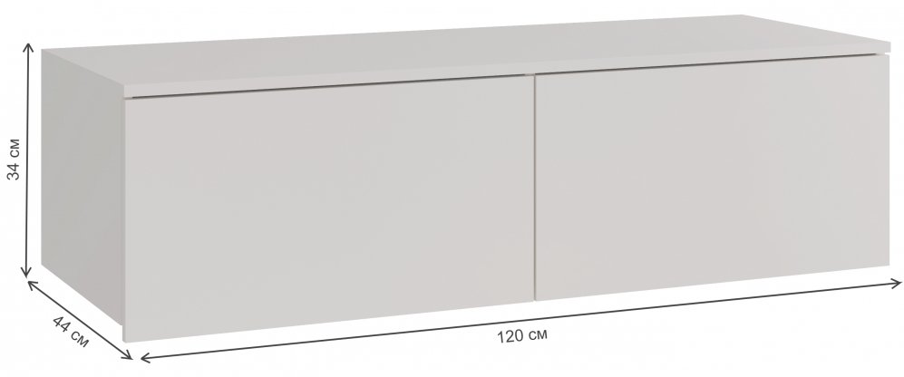 Навесной шкаф Роут кашемир