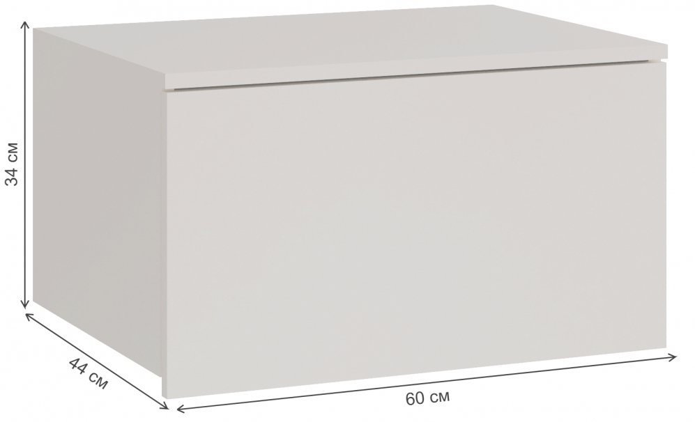 Навесной шкаф Роут малый кашемир