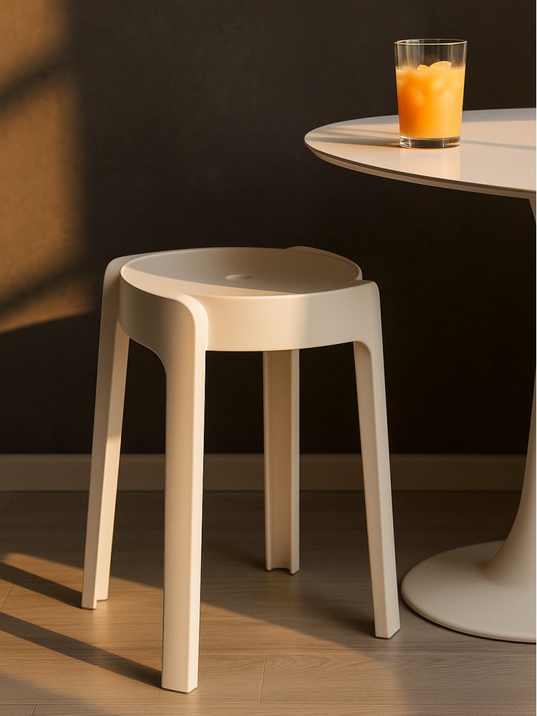 Табурет Bovel white