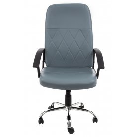 Компьютерное кресло Vinsent серо-голубое - Уцененный экземпляр