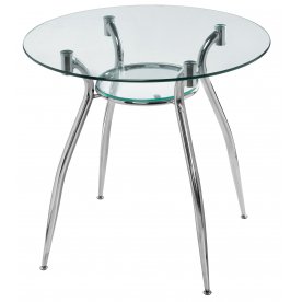 Стеклянный стол Kurt 90 - Уцененный экземпляр