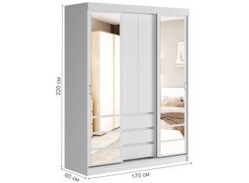 Шкаф-купе Мадера альянс ПВШ