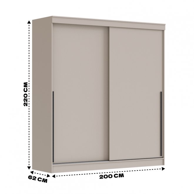 Шкаф-купе Орион 200 кашемир