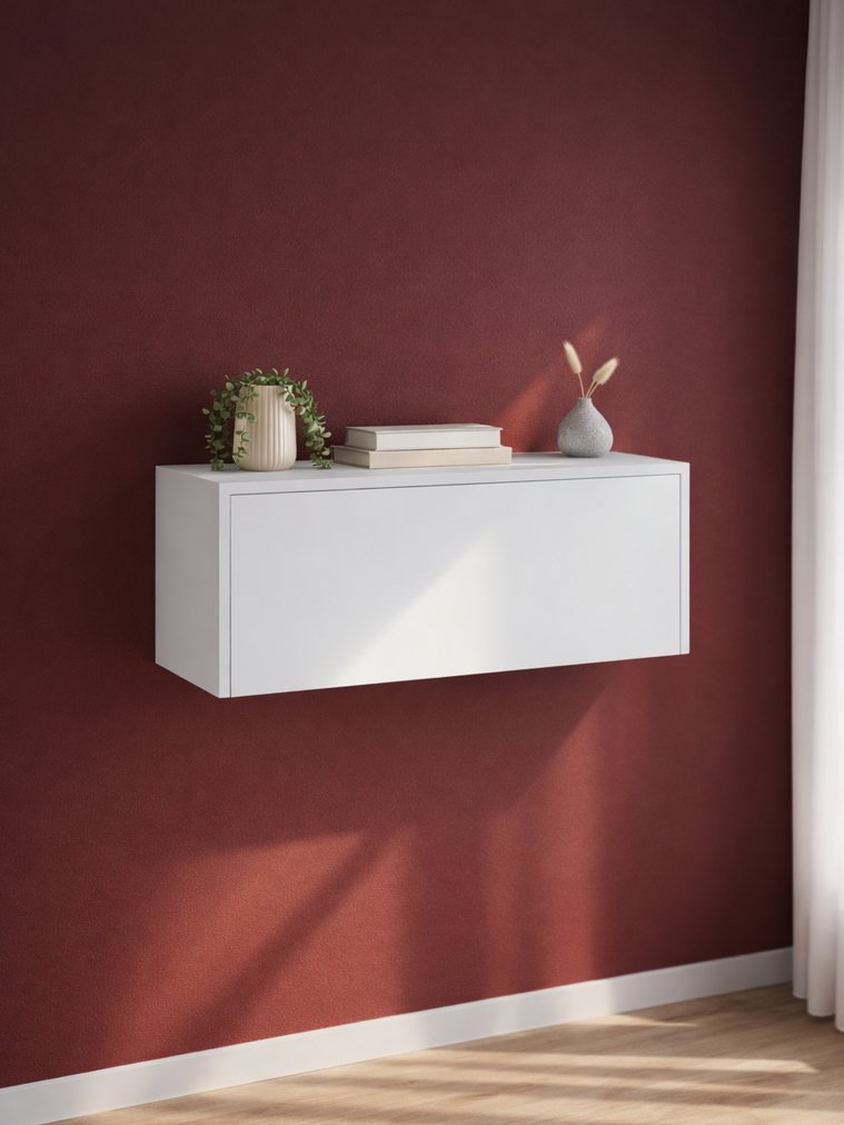 Навесной шкаф Роут 4 белый