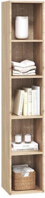 Шкаф настенный Сканди дуб бунратти / белый