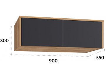 Шкаф навесной Оптима