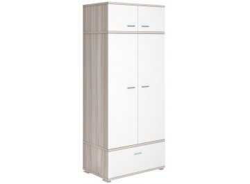 Шкаф КС-20 карамель - белый жемчуг