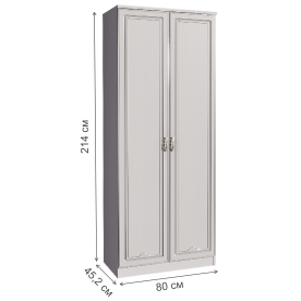 Шкаф двухдверный Melania 02