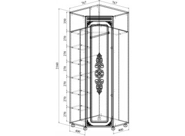 Шкаф Ассоль плюс