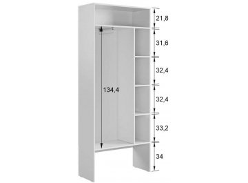 Шкаф Баско L800