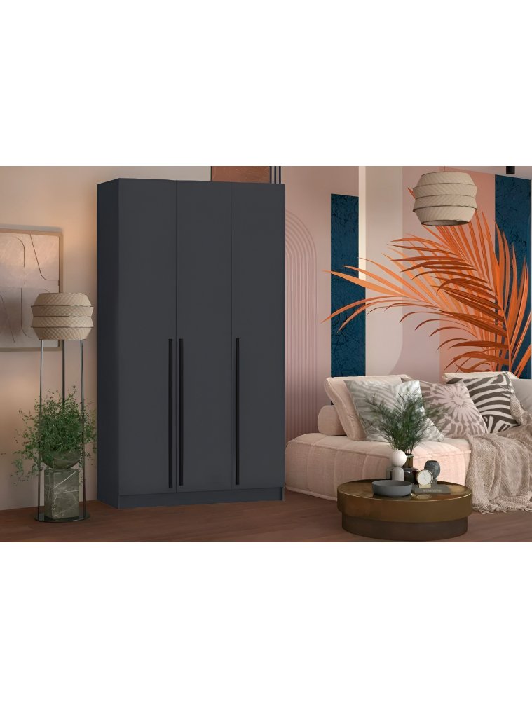 Шкаф Бостон 120 графит ЛДСП