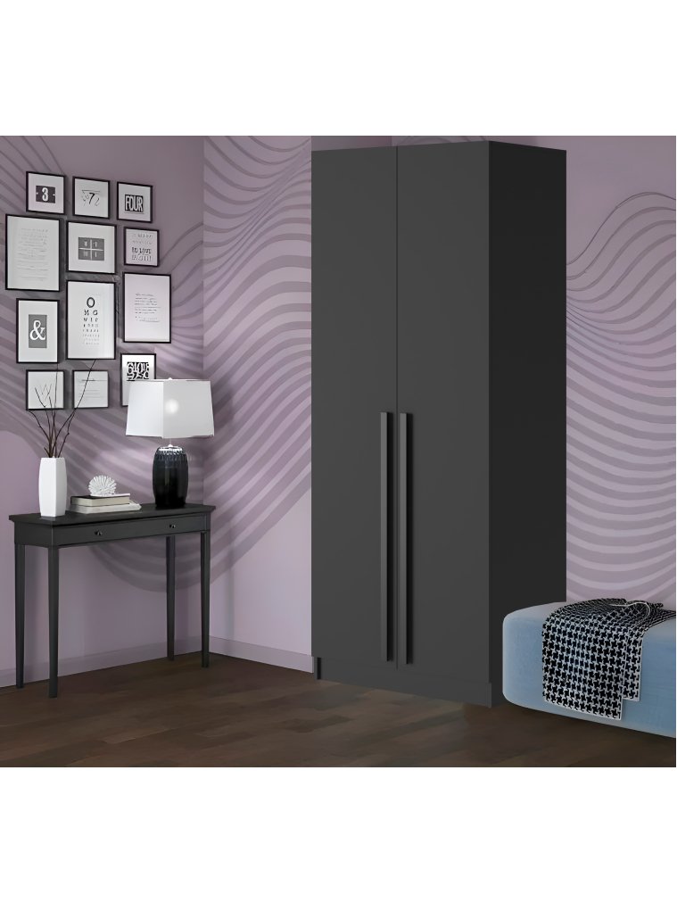 Шкаф Бостон 80 графит ЛДСП