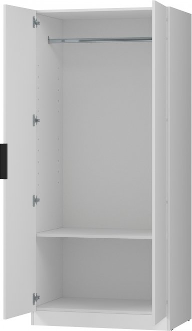 Шкаф для одежды home tower-s 12ШО.002.1 белый