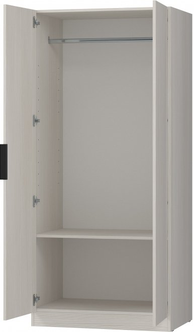 Шкаф для одежды home tower-s 12ШО.002.1 слоновая кость