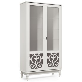 Шкаф Джела белый аляска / бланж