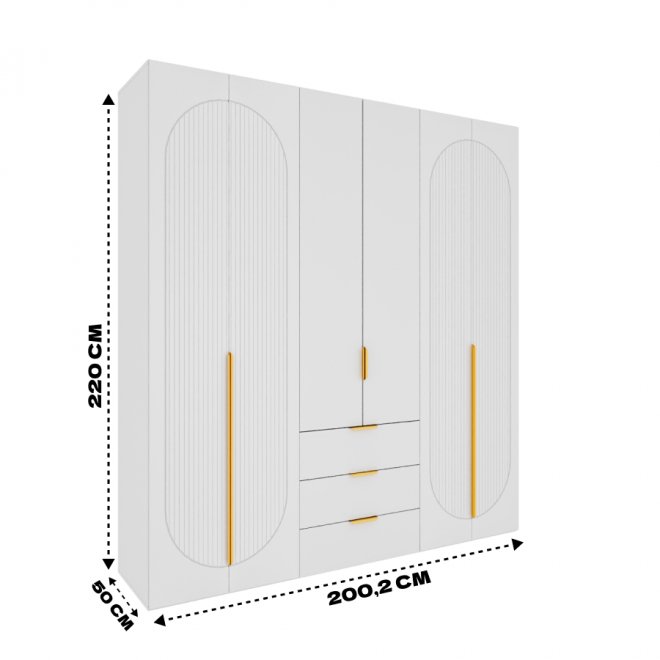 Шкаф Фиеста 200 белый