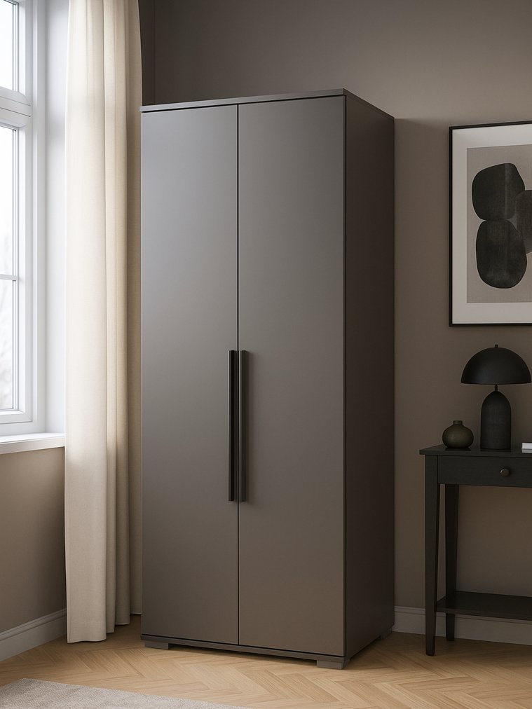 Шкаф Филеста 2-ств. графит