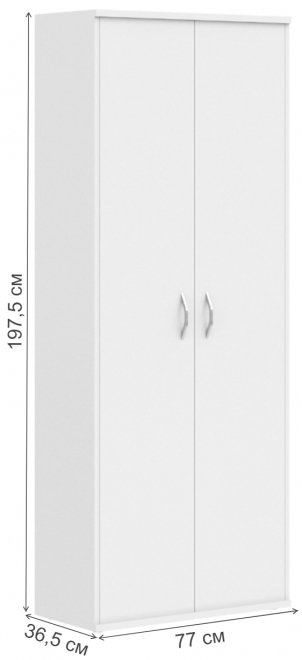 Шкаф Imago СТ-1.9 клен / металлик