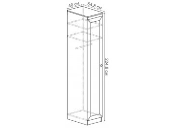Шкаф Инна 614