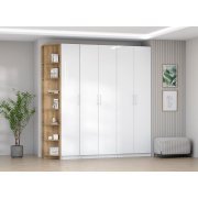 белый / белый глянец / дуб крафт золотой