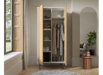 Распашной шкаф Кото (KOTO) KT15 Белый