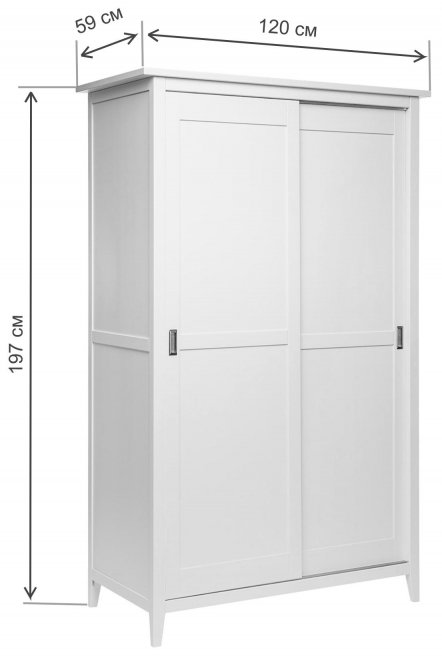 Шкаф Leset Мира 20 SW серый