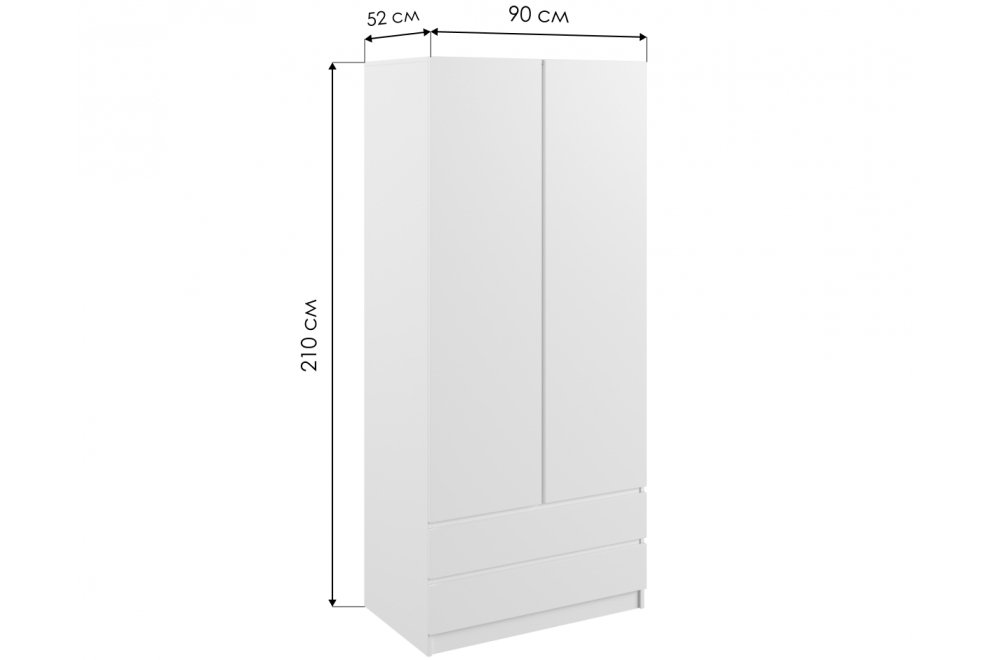 Шкаф Мадера ШМ ЛДСП дуб сонома